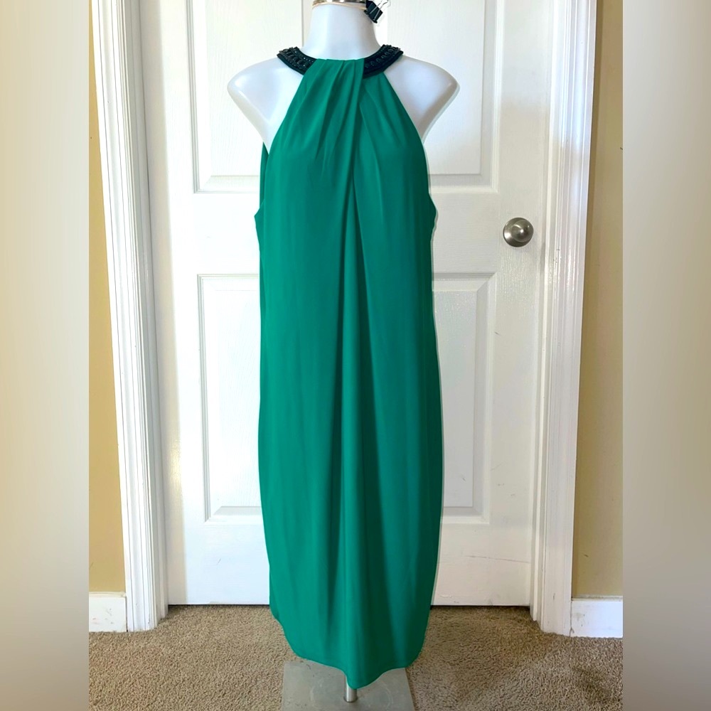 Green Nine West cocktail dress